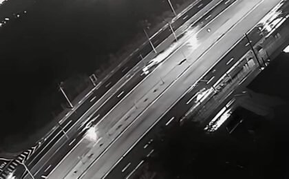 Câmera registra momento de acidente com vítima fatal na John Boyd Dunlop; veja imagens