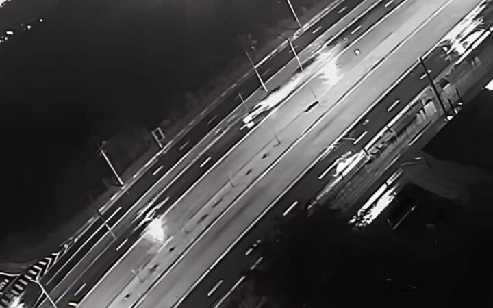 Câmera registra momento de acidente com vítima fatal na John Boyd Dunlop; veja imagens