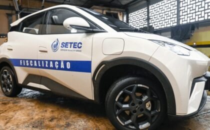 Setec terá 15 veículos elétricos e híbridos para fiscalização